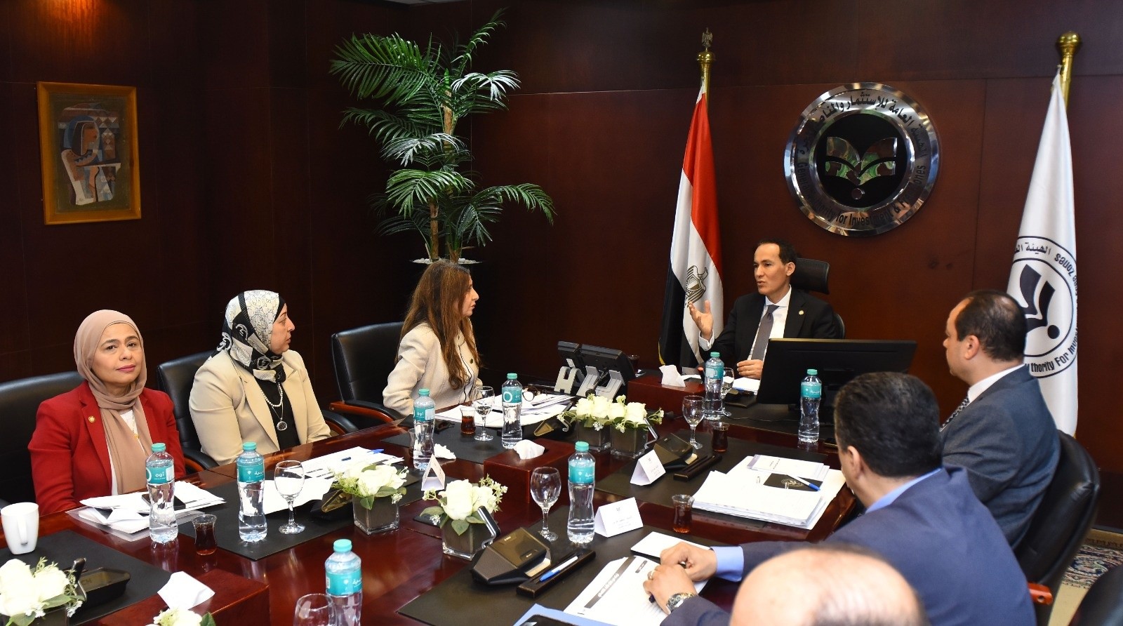  الرئيس التنفيذي للهيئة العامة للاستثمار يتابع تطوير منظومة الأداء الاقتصادي
