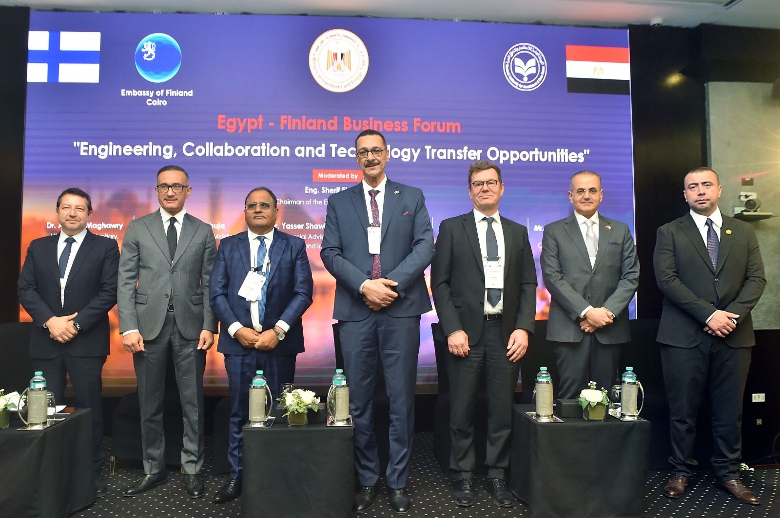 خلال الجلسة الخامسة من منتدى الأعمال المصري الفنلندي: فرص ضخمة للتعاون ونقل التكنولوجيا الفنلندية لقطاعات التعدين والطاقة المتجددة والصناعات الهندسية المصرية