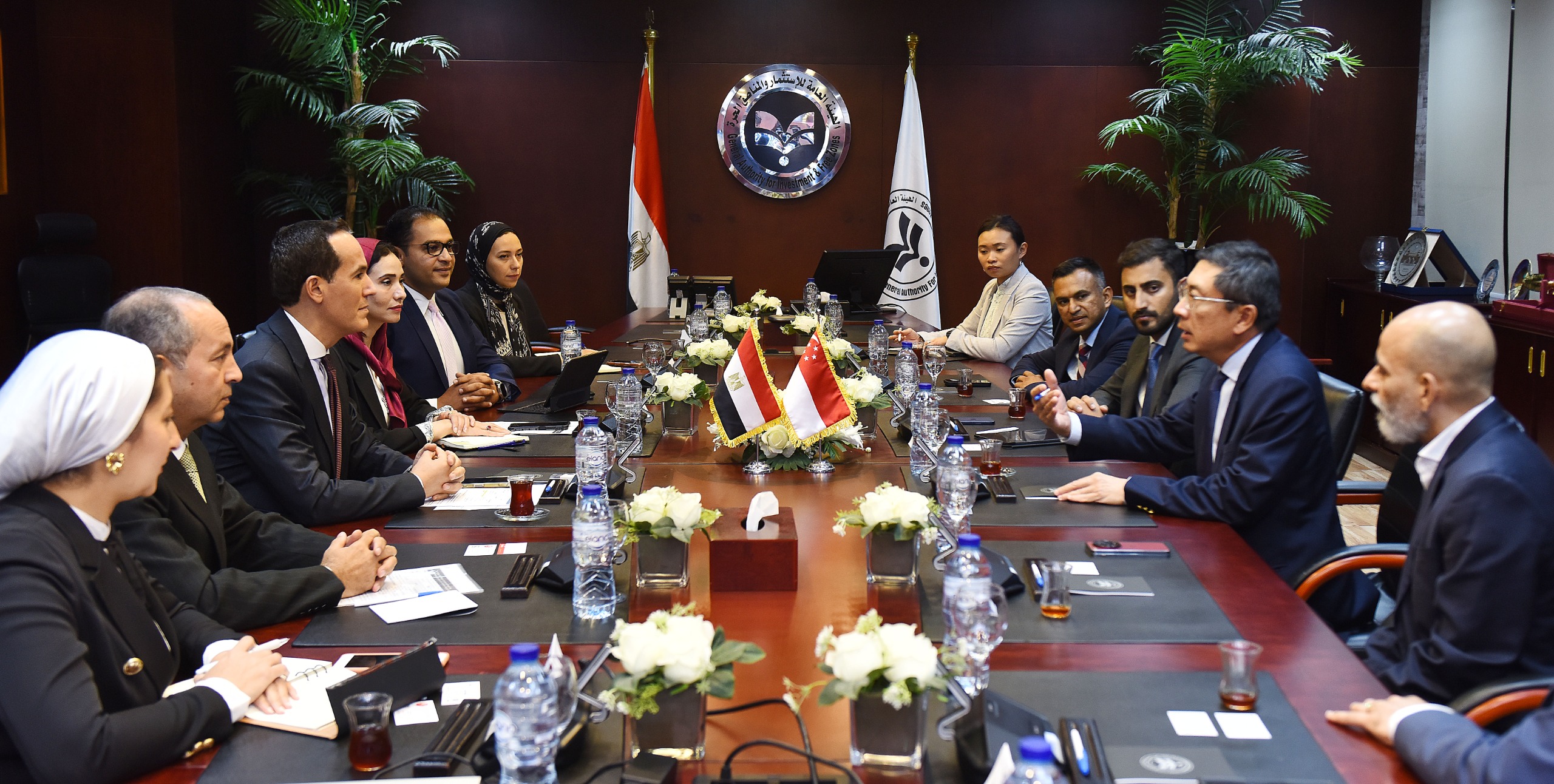 رئيس هيئة الاستثمار يبحث مع مجموعة «تولارام» السنغافورية فرص التوسع في السوق المصرية وزيادة الصادرات