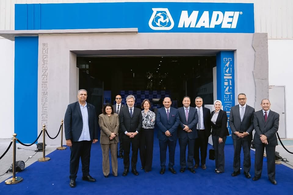 باستثمارات مبدئية 25 مليون دولار الهيئة العامة للاستثمار تفتتح مصنع شركة مابي الإيطالية لإنتاج مواد البناء