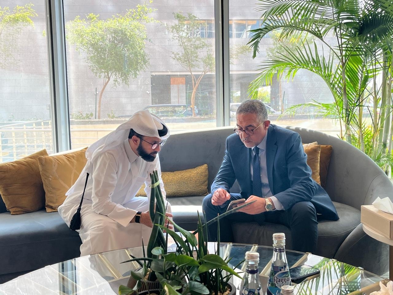GAFI CEO Meets with Several Qatari Companies to Promote Investment Opportunities in Egypt
