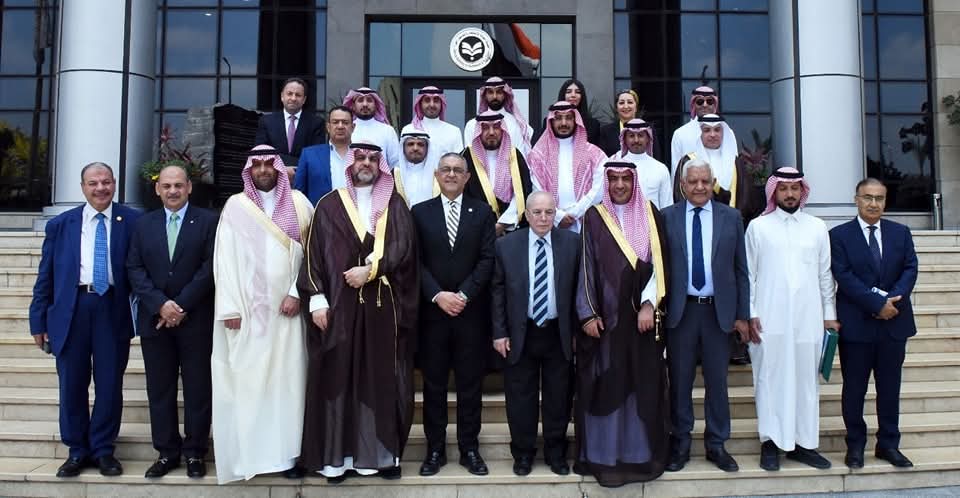 الهيئة العامة للاستثمار والمناطق الحرة تستقبل وفد حكومي سعودي لبحث فرص الشراكة في قطاع التشييد والبناء