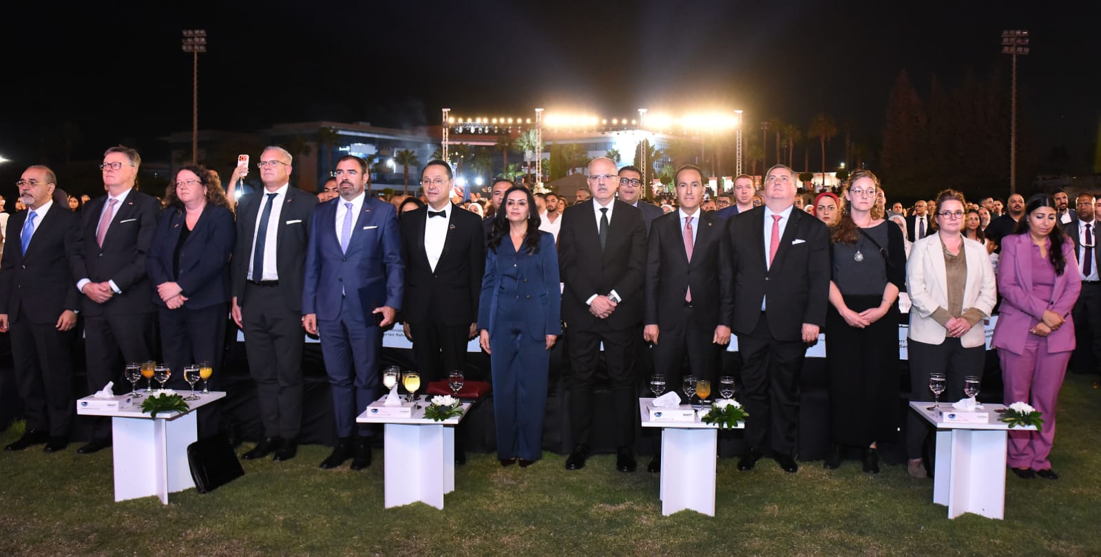 الرئيس التنفيذي لهيئة الاستثمار يشارك في حفل تخرج دفعة جديدة من الجامعة الألمانية