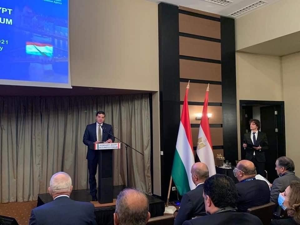 GAFI CEO inaugurates the Egyptian Hungarian Business Forum in Budapest